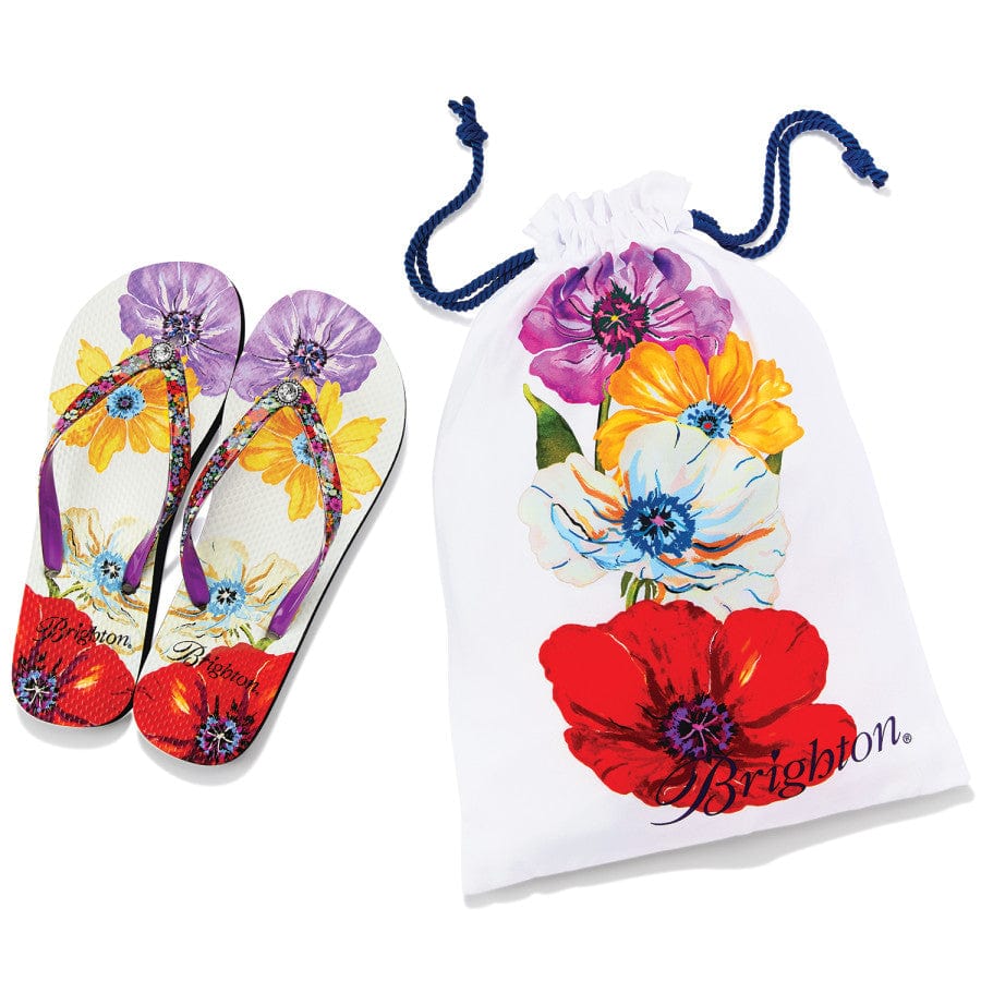 Floret Flip Flops