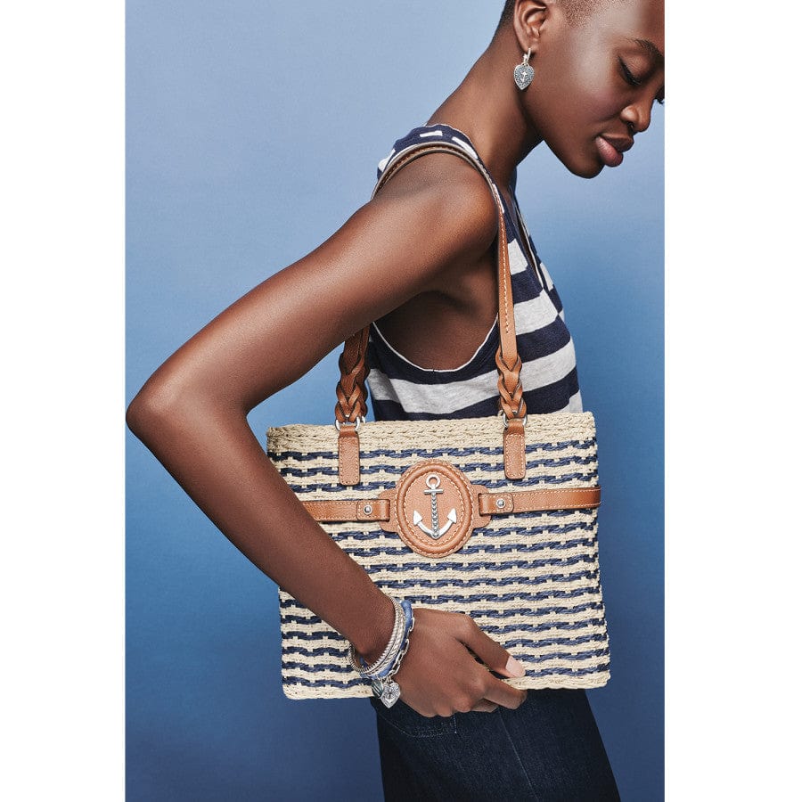 Magnolia Straw Tote