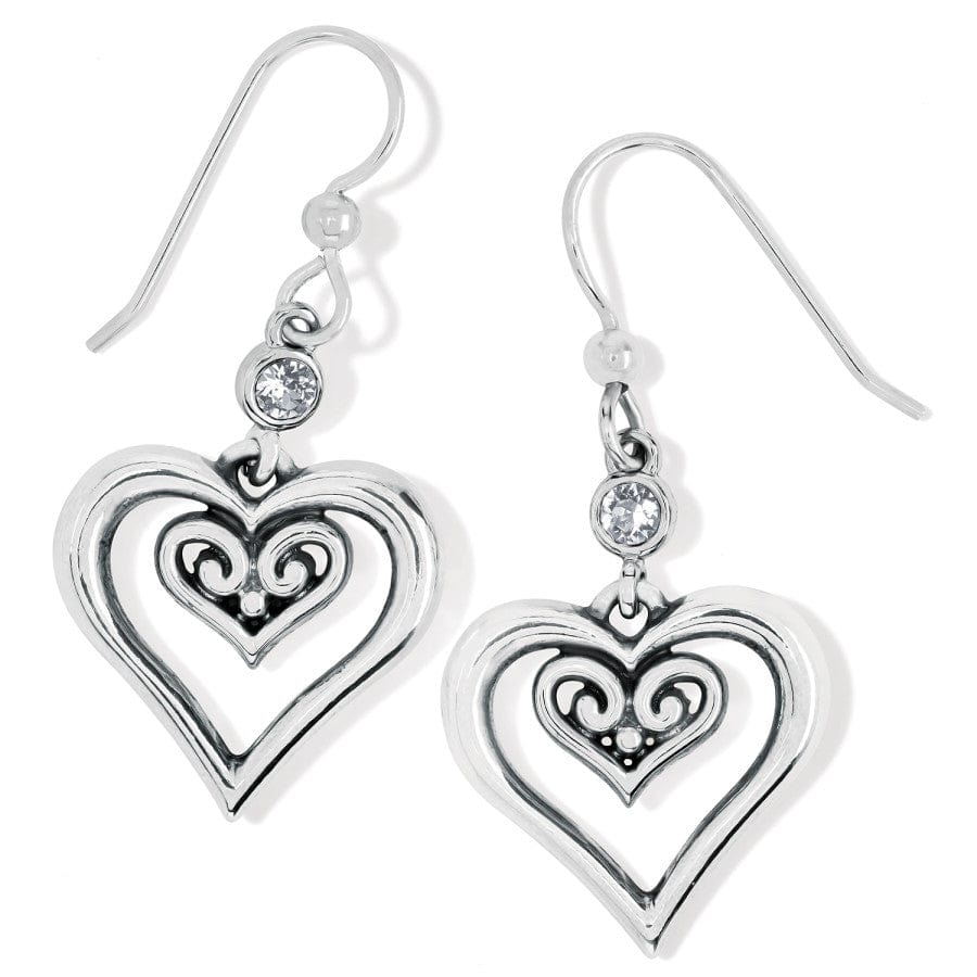  Alcazar Duet Heart French Wire Earrings