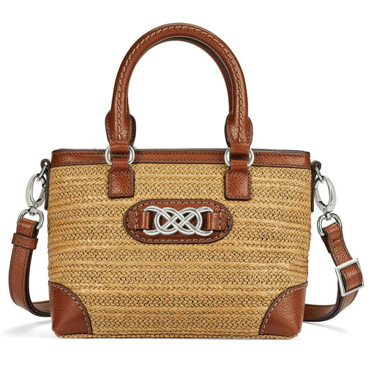  Alessa Straw Satchel