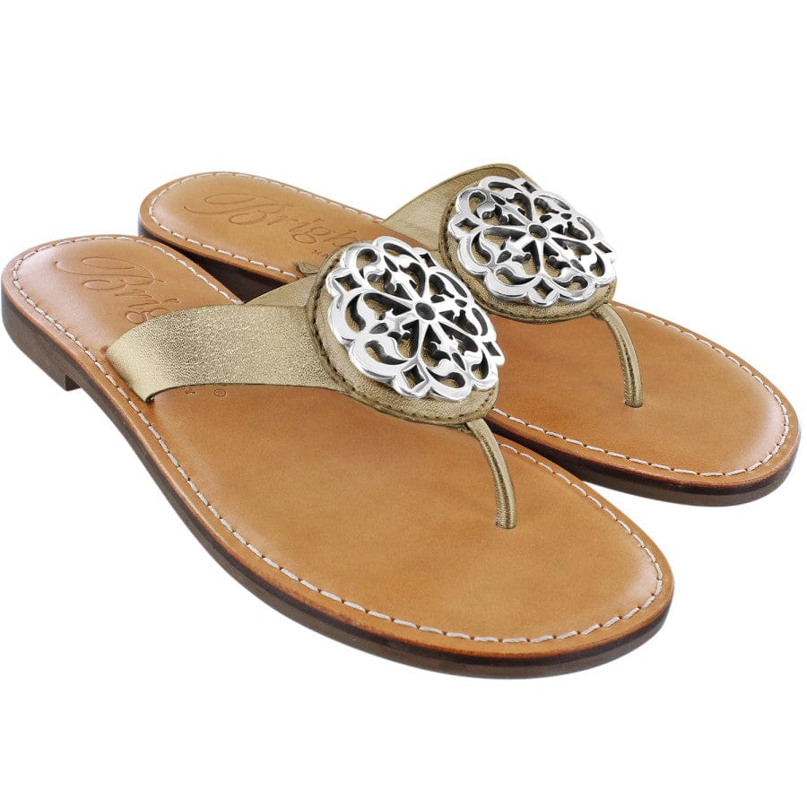  Alice Metallic Sandals