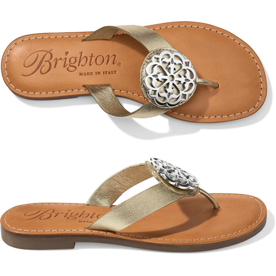  Alice Metallic Sandals