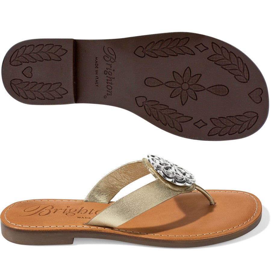  Alice Metallic Sandals
