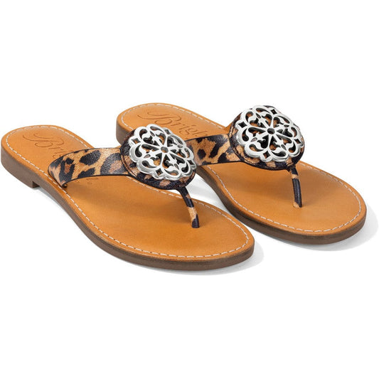  Alice Print Sandals