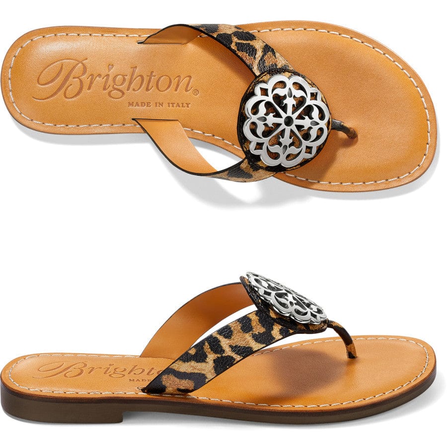  Alice Print Sandals