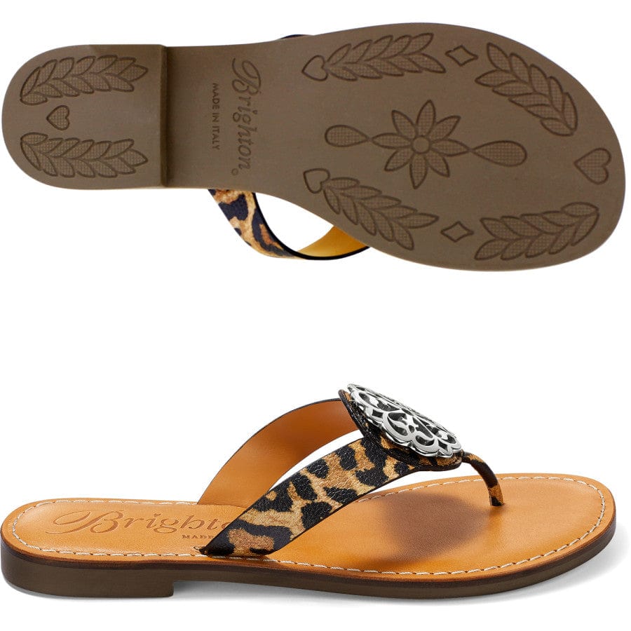  Alice Print Sandals