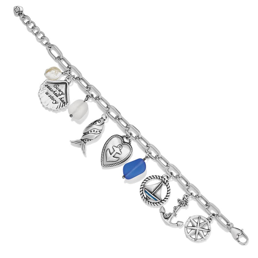  Anchor And Soul Charm Bracelet