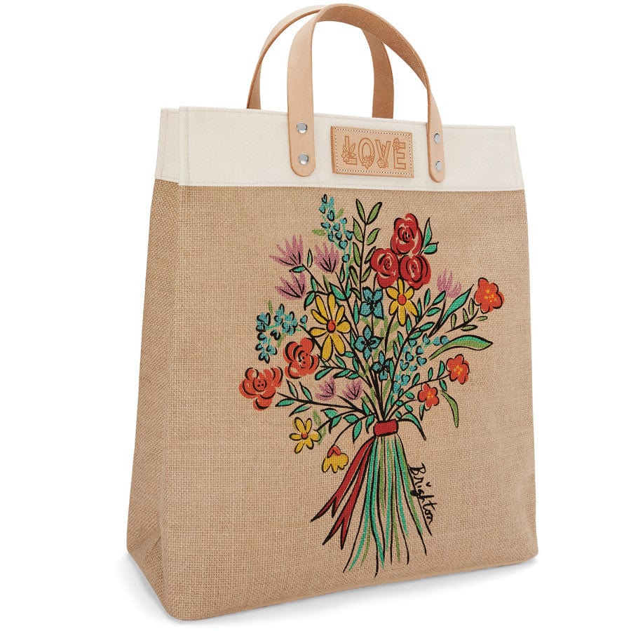 Bella Bouquet Burlap Tote