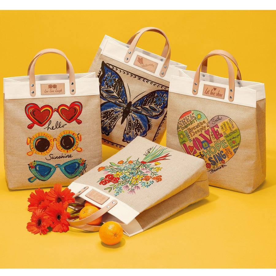  Bella Bouquet Burlap Tote