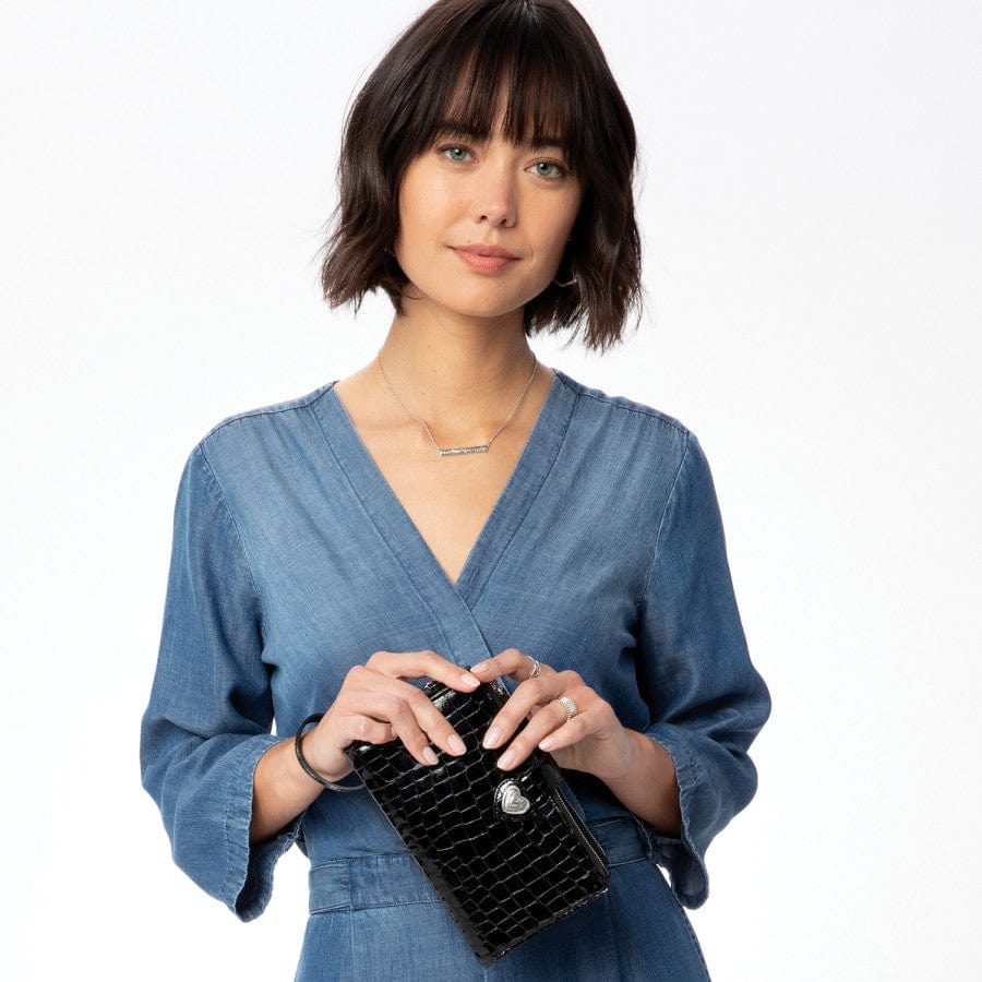  Bellissimo Heart Double Zip Wallet