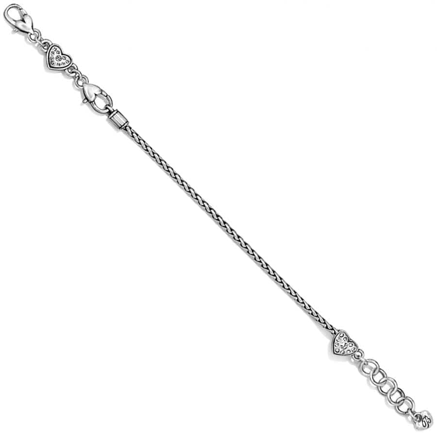  Blooming Heart Charm Bracelet