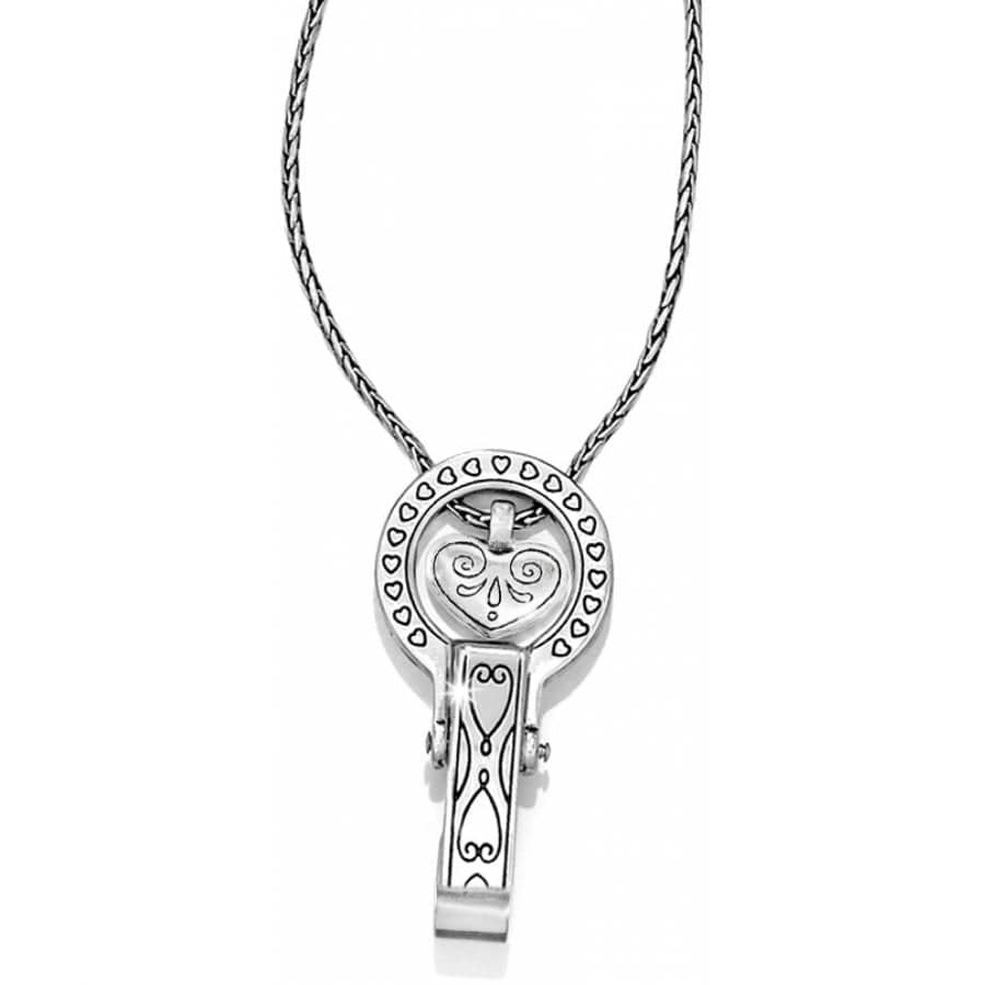  Brighton Badge Clip Necklace