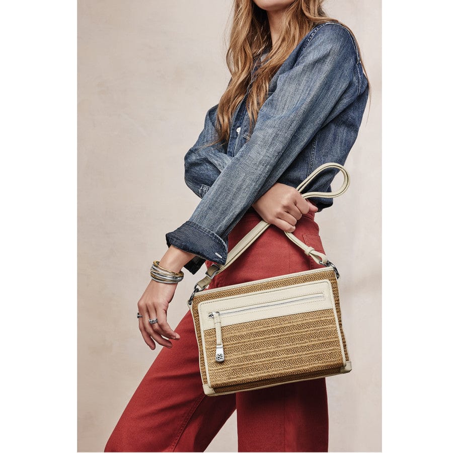  Brooklyn Straw Cross Body Organizer