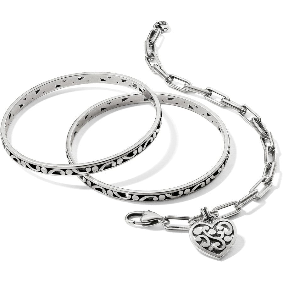  Contempo Heart Link Bracelet