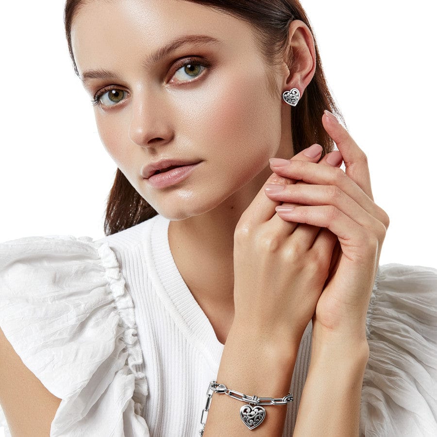  Contempo Heart Link Bracelet