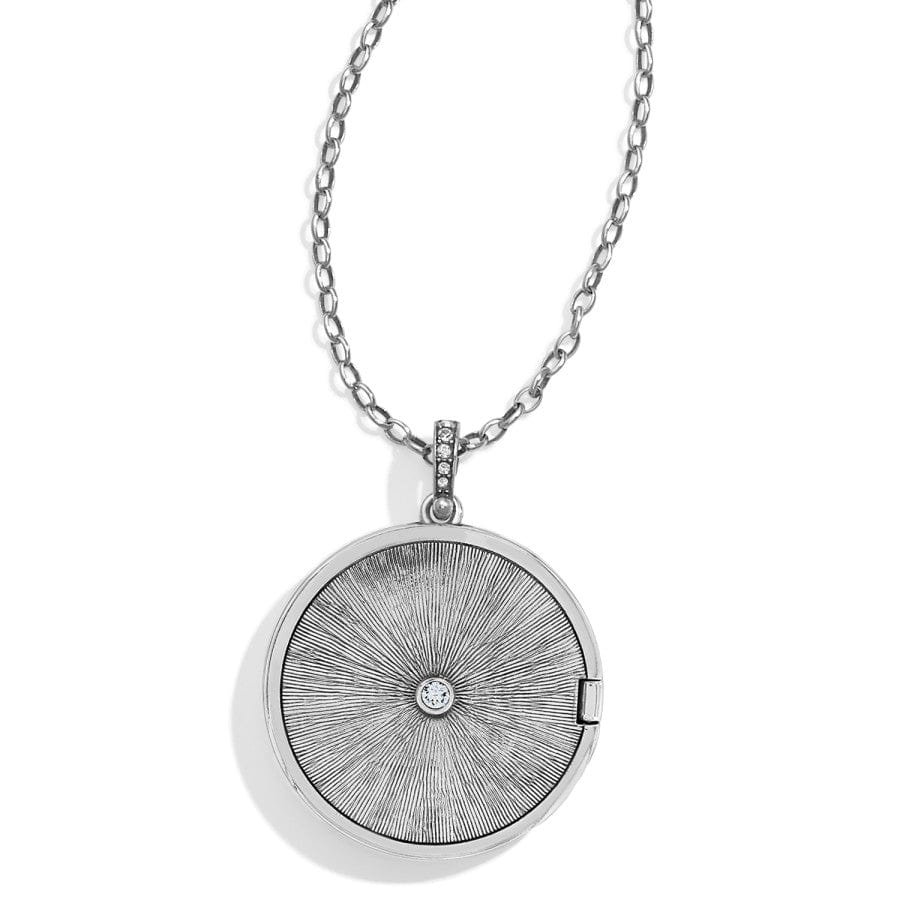  Contempo Ice Starburst Convertible Locket Necklace