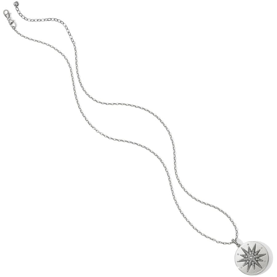  Contempo Ice Starburst Convertible Locket Necklace