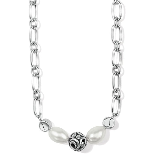  Contempo Pearl Short Necklace
