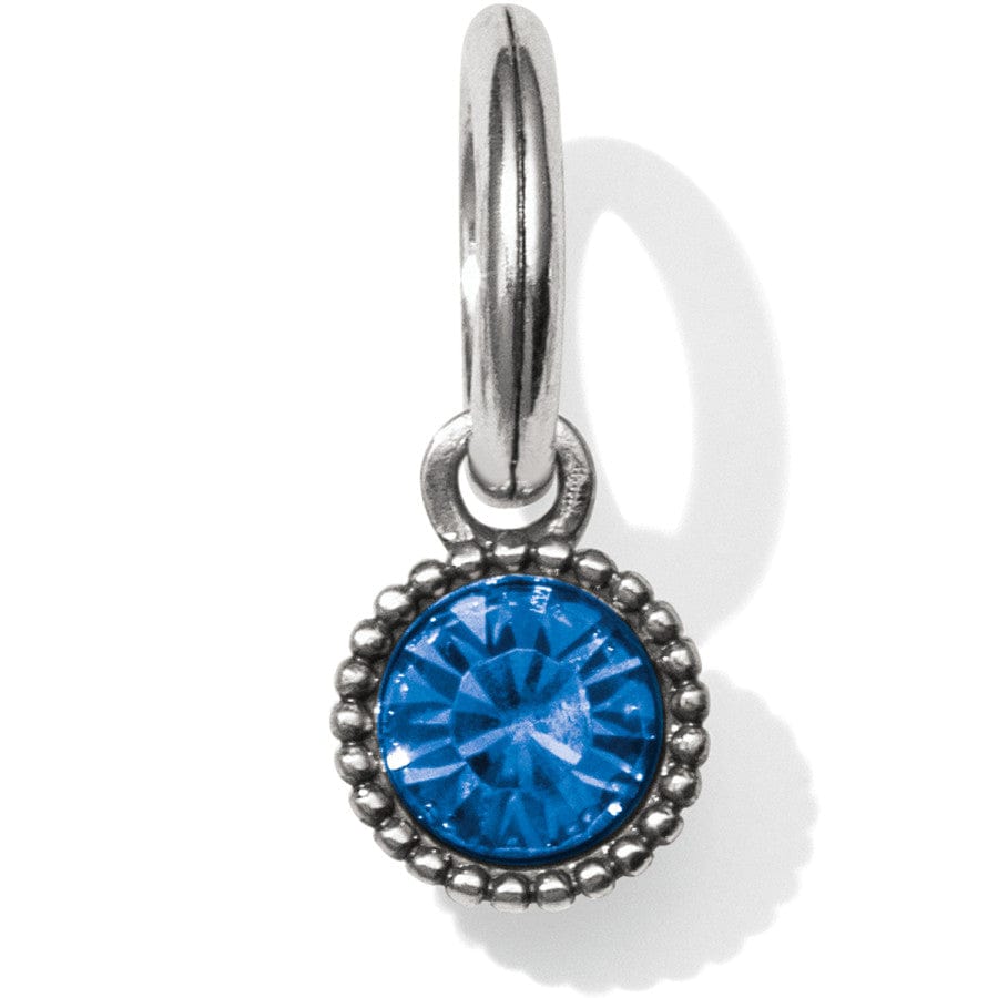  Dazzling Love Blue Heart Charm Necklace