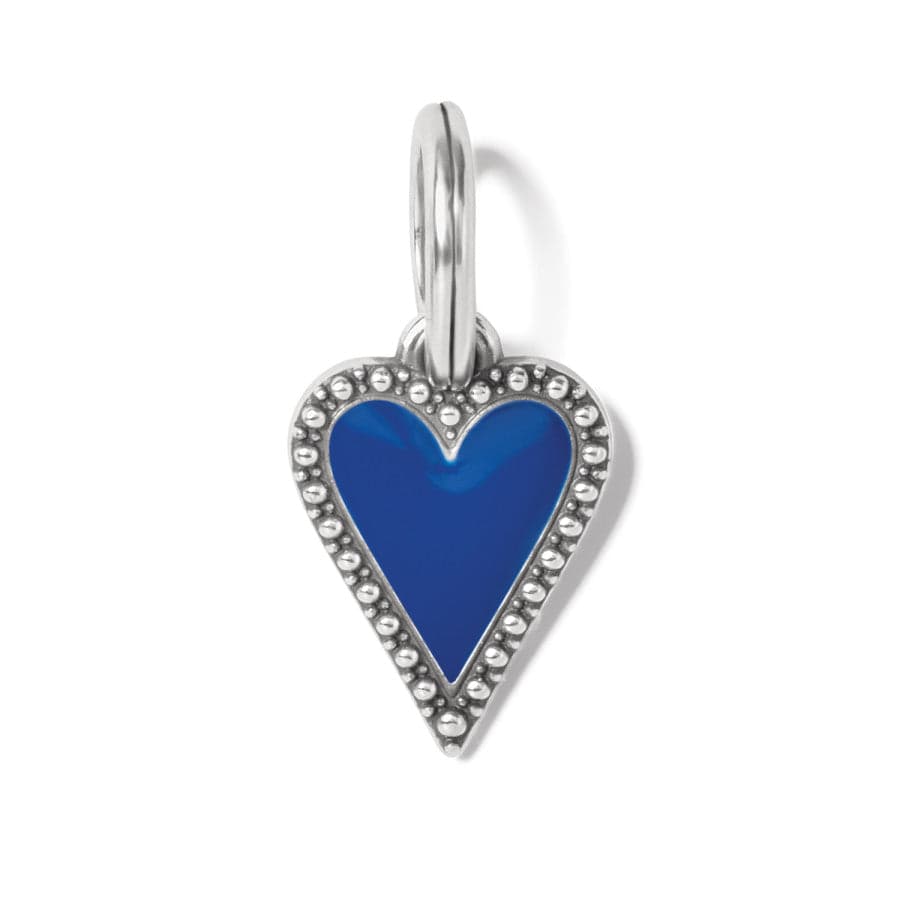  Dazzling Love Blue Heart Charm Necklace
