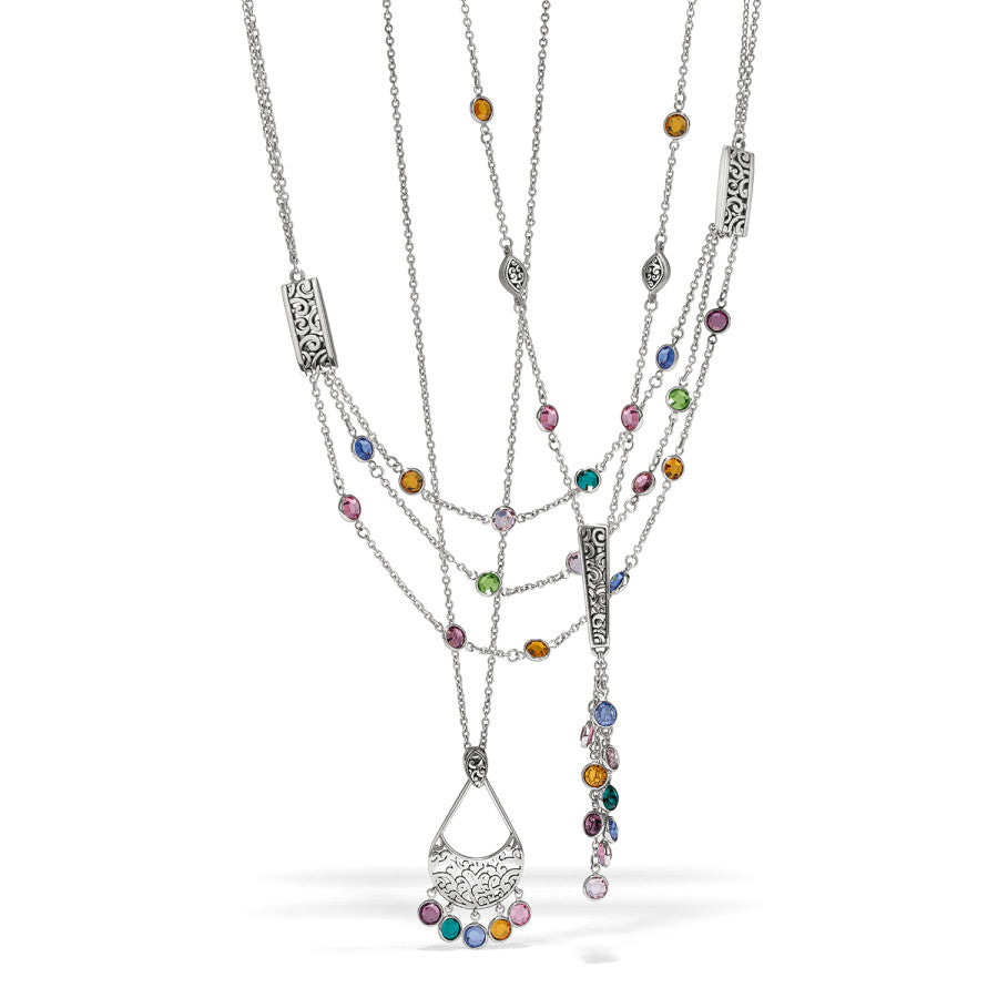  Elora Gems Multi Layer Necklace