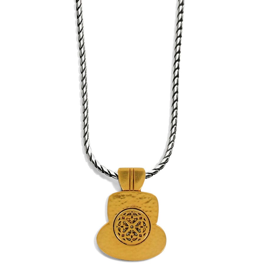  Ferrara Artisan Two Tone Duo Necklace