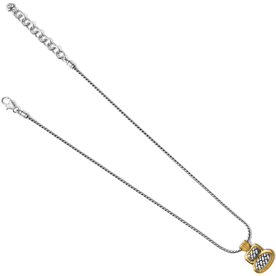  Ferrara Artisan Two Tone Duo Necklace