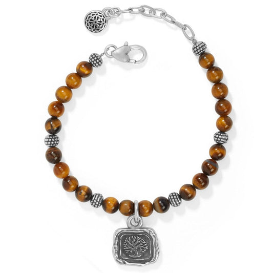  Ferrara Virtue Beaded Oak Tree Bracelet