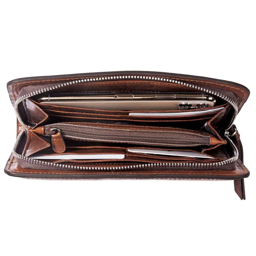  Ferrara Woven Zip Around Wallet