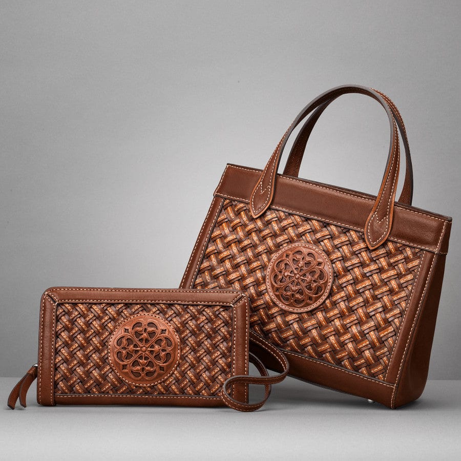  Ferrara Woven Zip Around Wallet