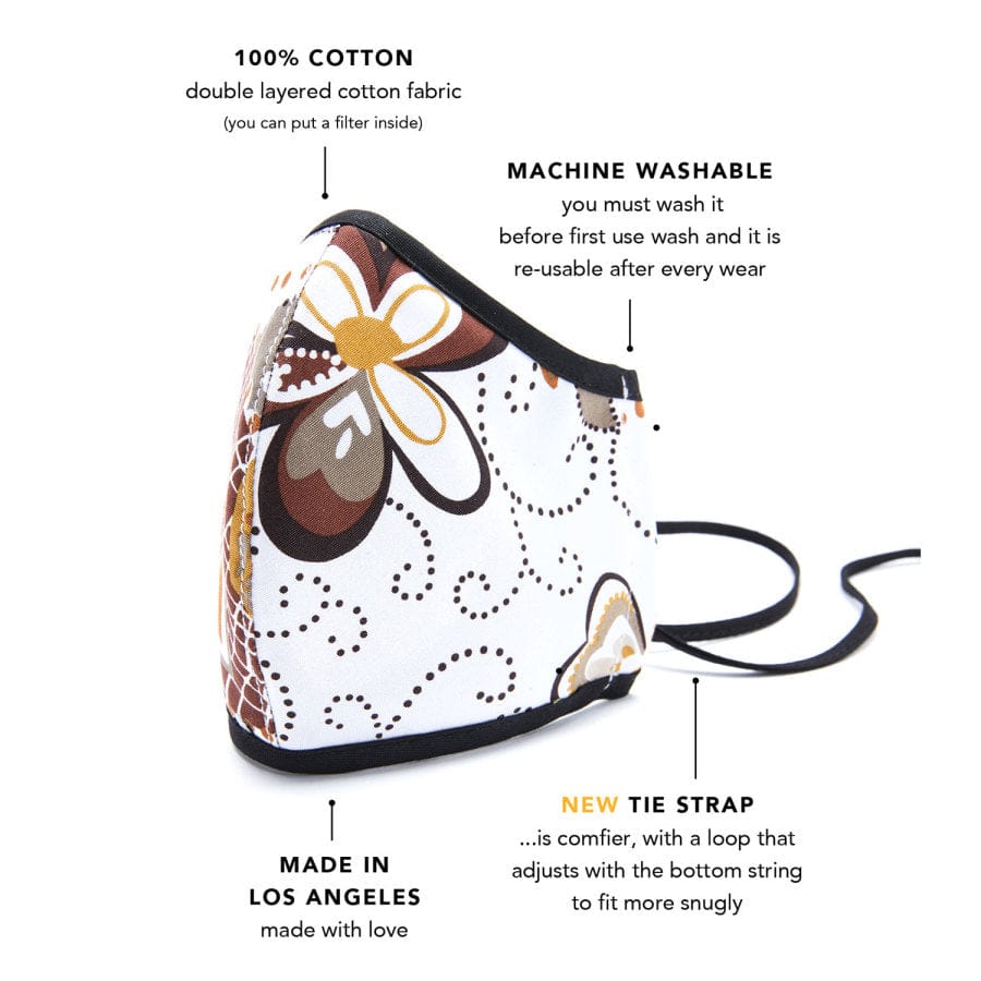  Floral Face Mask (2 Pack)