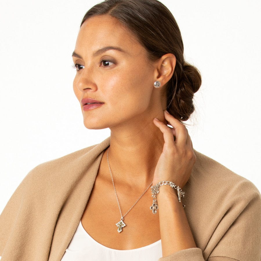 Greek Petite Cross Necklace