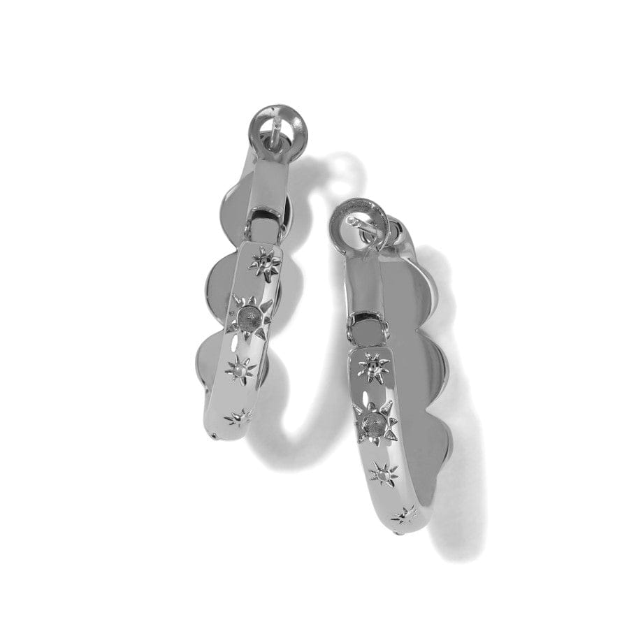  Halo Gems Trio Hoop Earrings