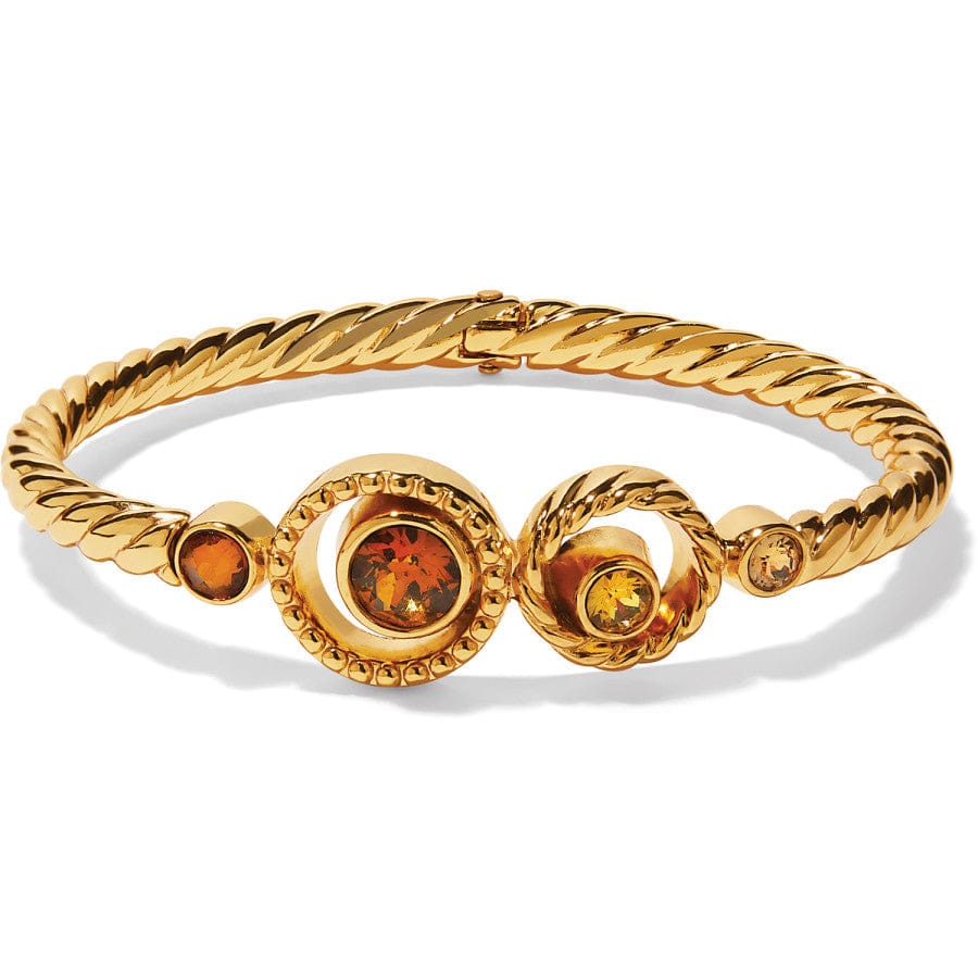  Halo Glow Hinged Bangle