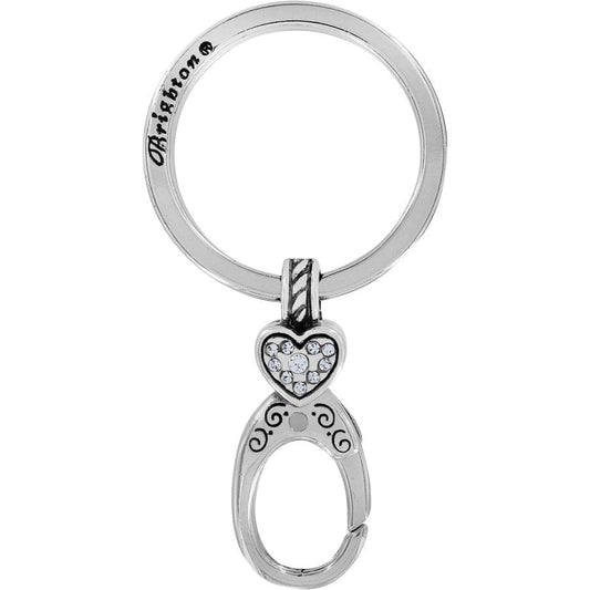  Heart Charm Key Fob