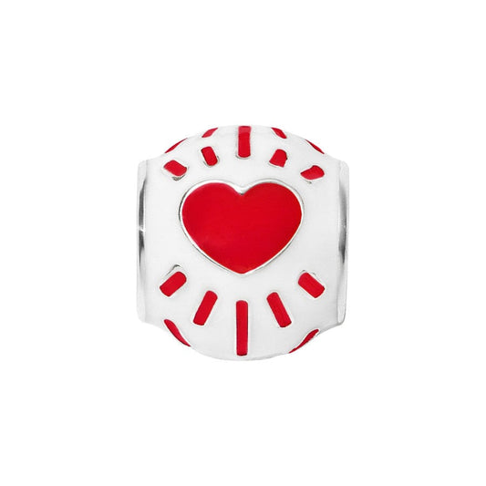  Heart Ray Bead