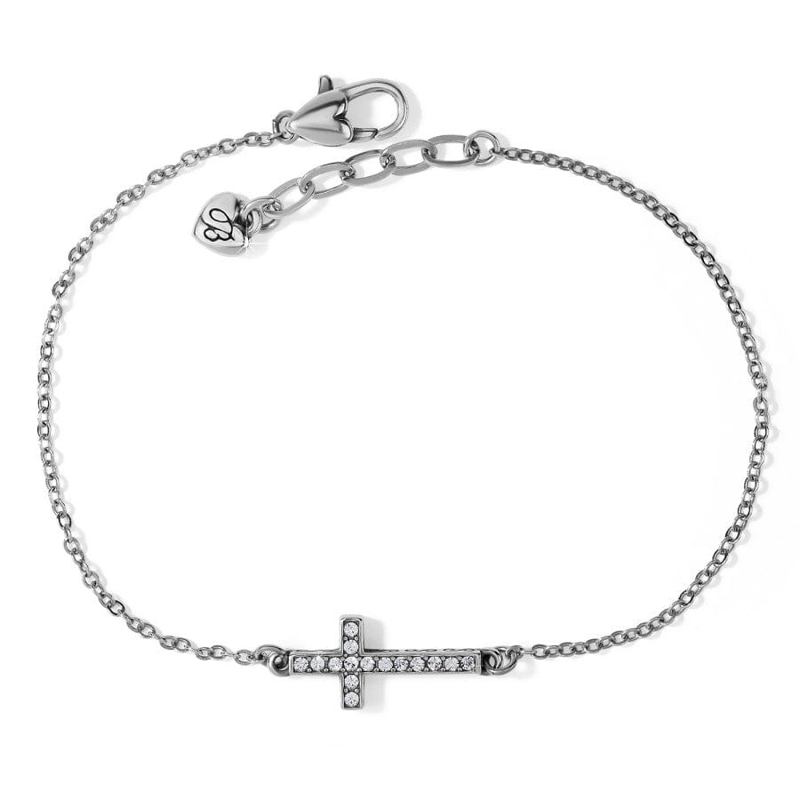  Inner Shine Cross Anklet