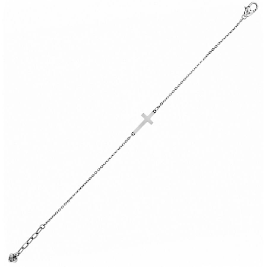  Inner Shine Cross Anklet