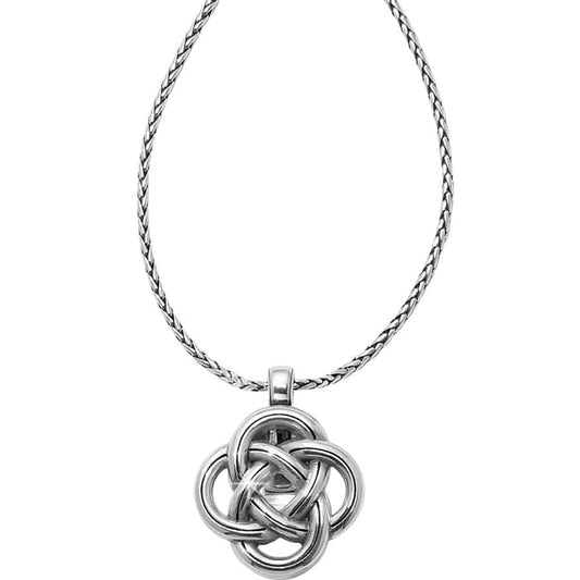  Interlok Badge Clip Necklace