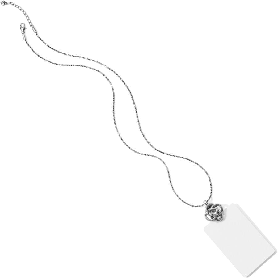  Interlok Badge Clip Necklace