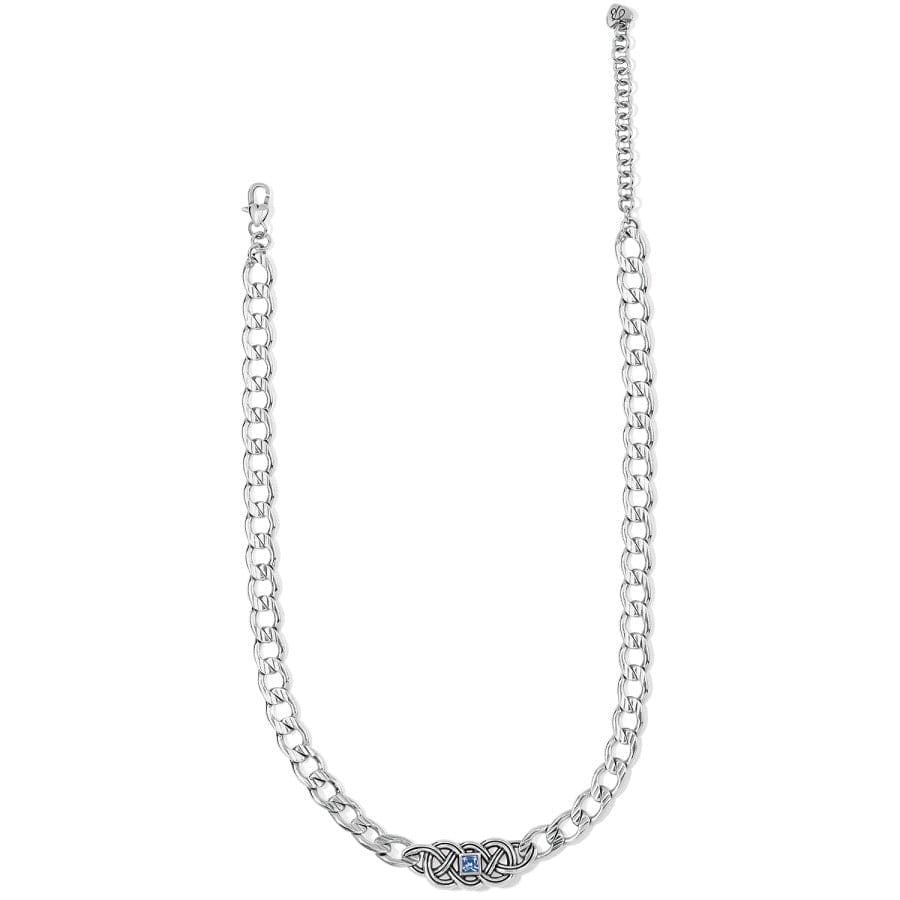  Interlok Lustre Collar Necklace