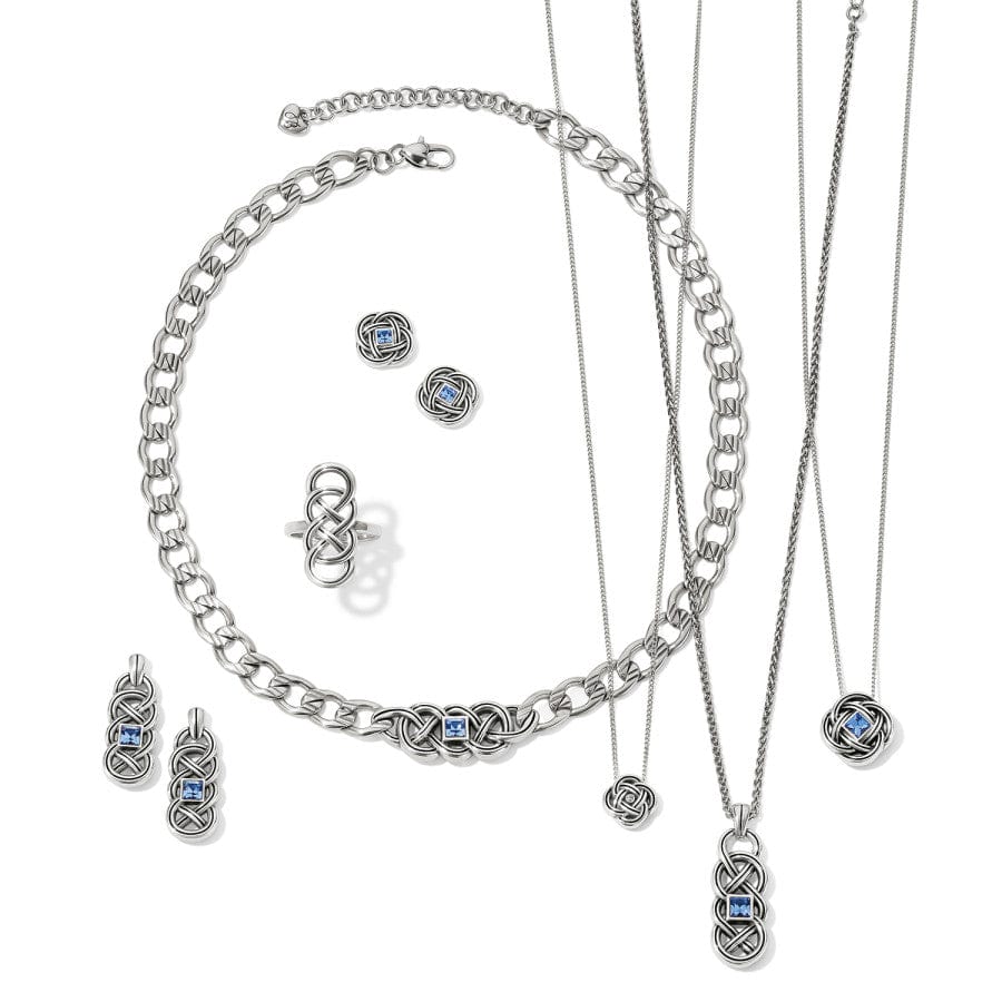  Interlok Lustre Collar Necklace