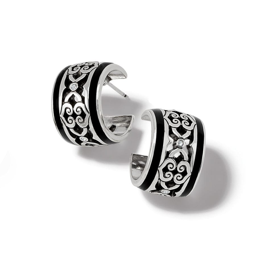  Intrigue Soiree Two Tone Hoop Earrings