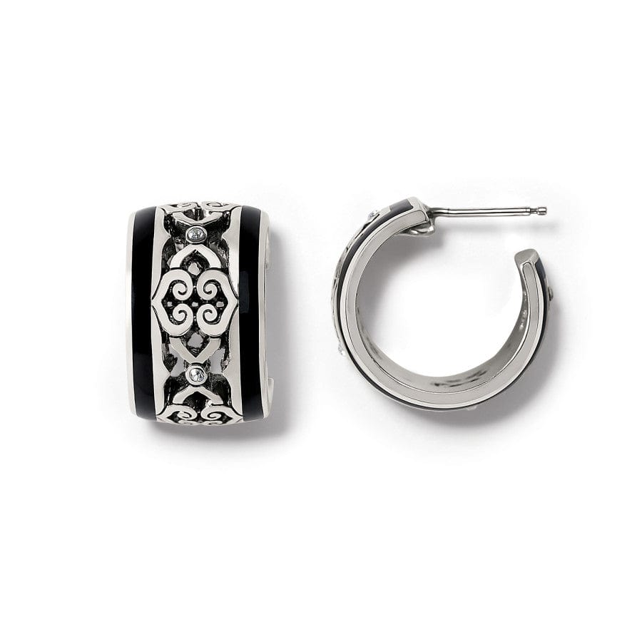  Intrigue Soiree Two Tone Hoop Earrings