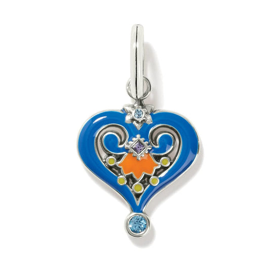  La Farfalla Heart Charm