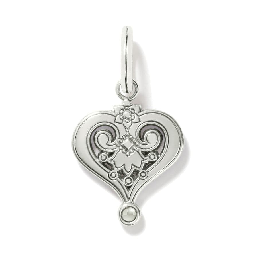  La Farfalla Heart Charm
