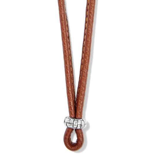 Leather Amulet Necklace
