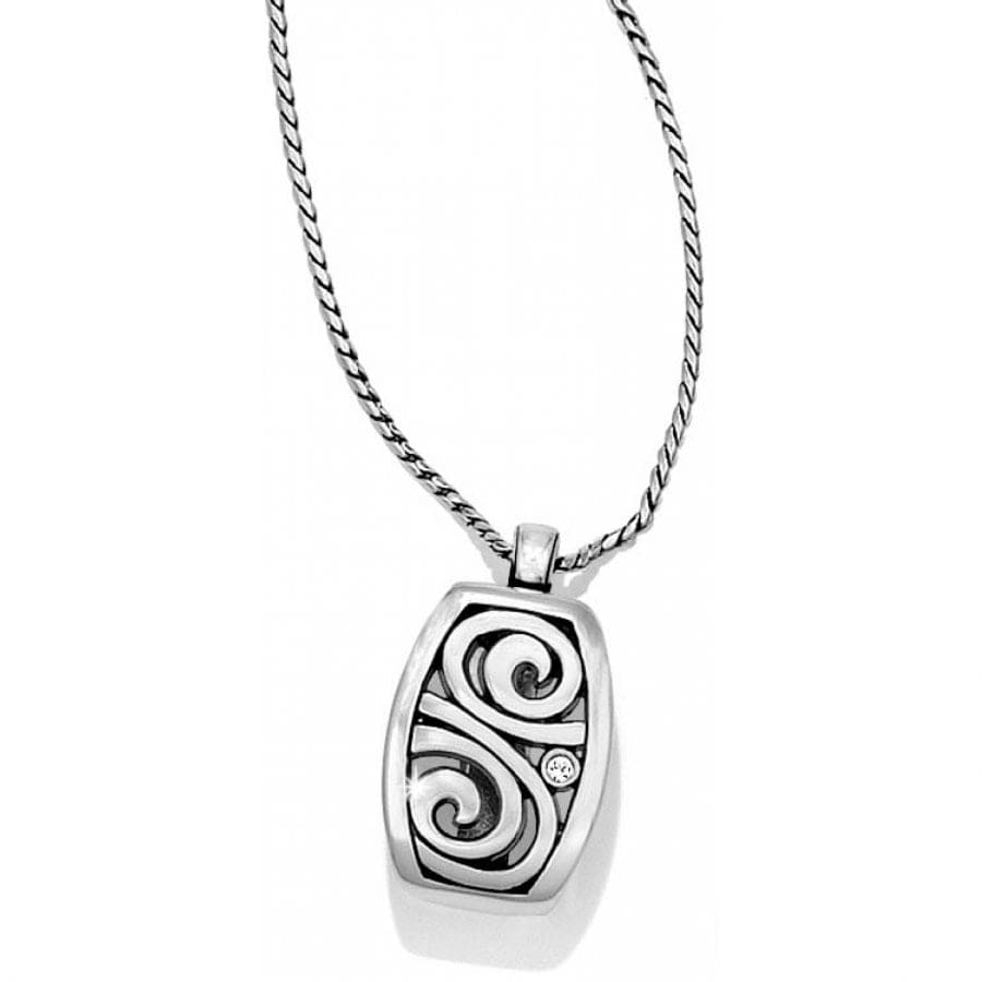  London Groove Badge Clip Necklace