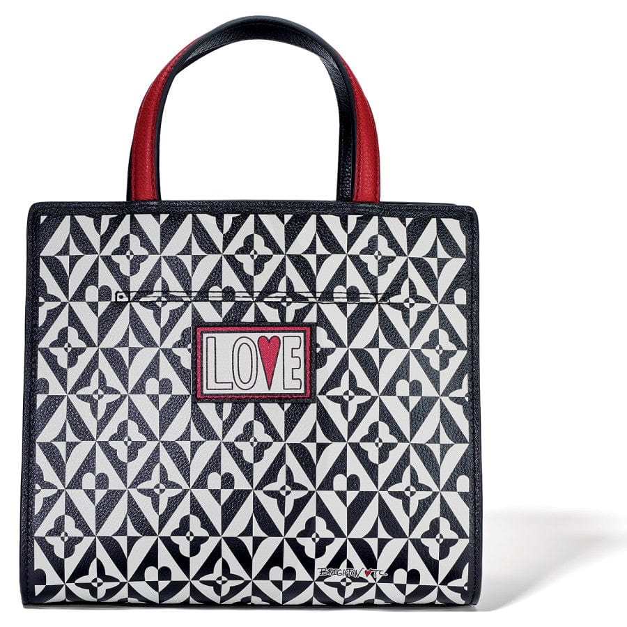  Look Of Love Square Small Tote