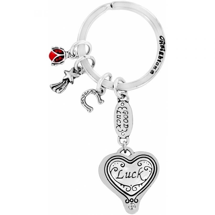  Lucky Clover Heart Key Fob